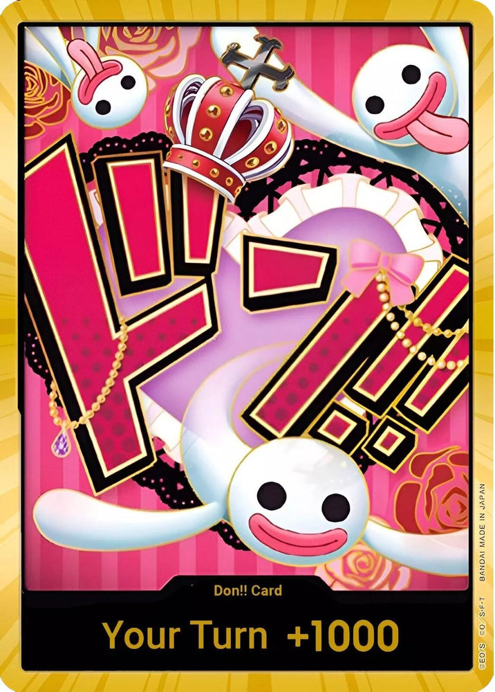 DON!! Card (Perona) (Gold) (PRB-01)