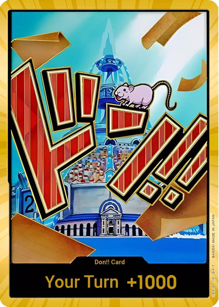 DON!! Card (Iceberg) (Gold) (PRB-01)