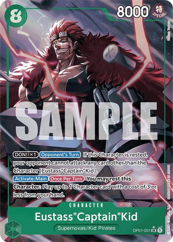 Eustass"Captain"Kid (OP01-051) (Alternate Art) (OP01-051) (PRB-01)