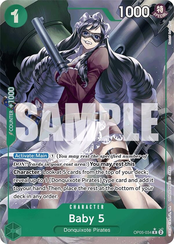 Baby 5 (OP05-034) (Full Art) (OP05-034) (PRB-01)