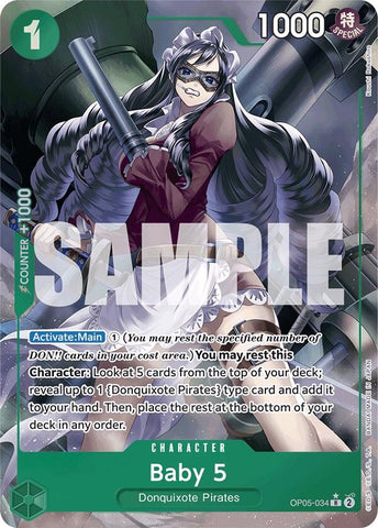 Baby 5 (OP05-034) (Full Art) (OP05-034) (PRB-01)