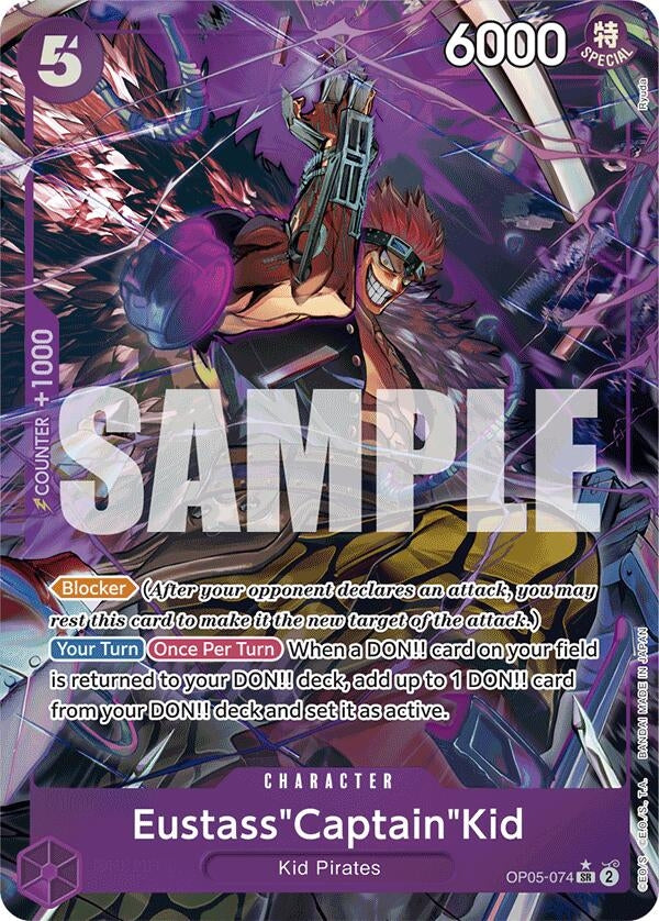 Eustass"Captain"Kid (OP05-074) (Alternate Art) (OP05-074) (PRB-01)