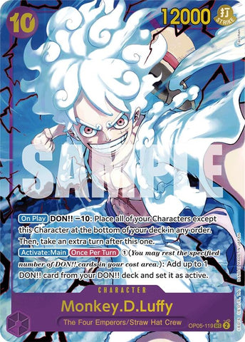 Monkey.D.Luffy (OP05-119) (Alternate Art) (OP05-119) (PRB-01)