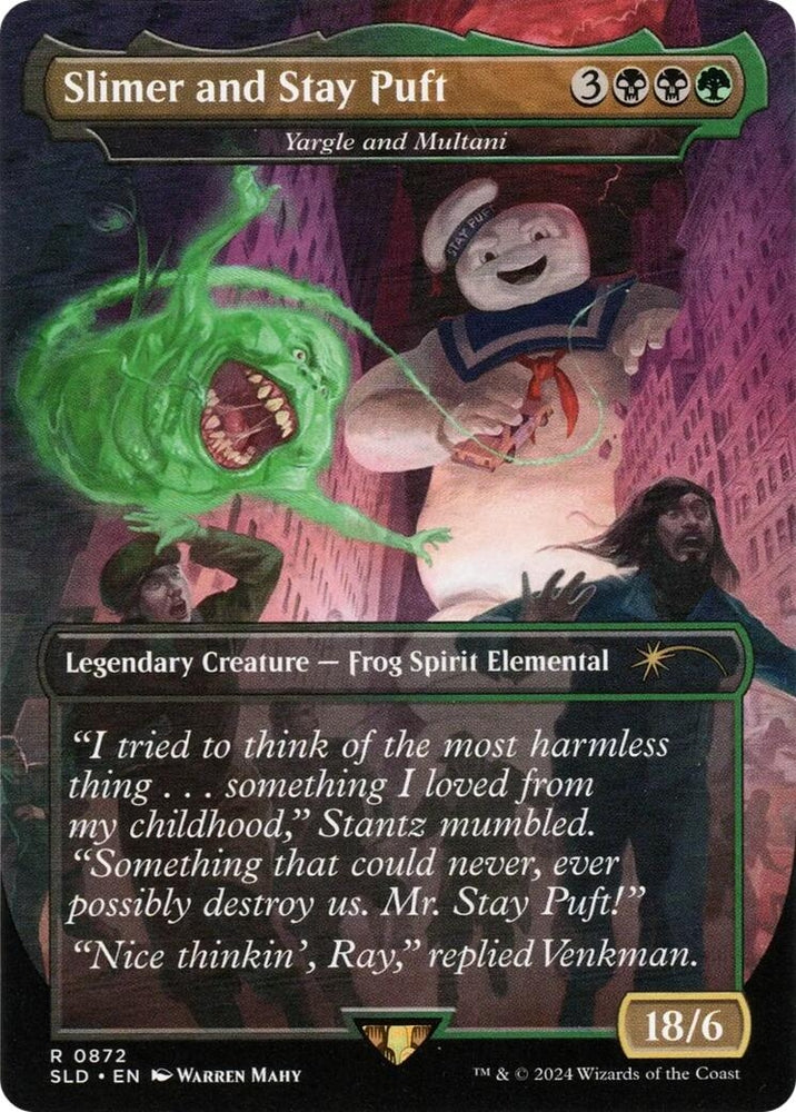 Image for Slimer and Stay Puft - Yargle and Multani (872) - Magic: The Gathering