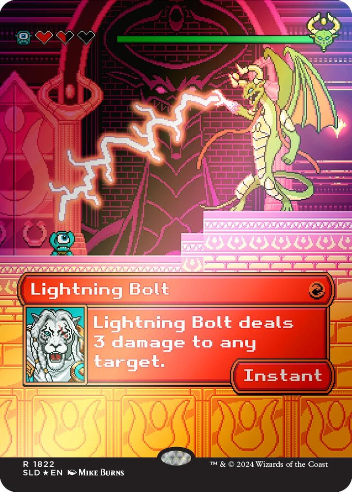 Image for Lightning Bolt (1822) (Rainbow Foil) (1822) [Secret Lair Drop Series]