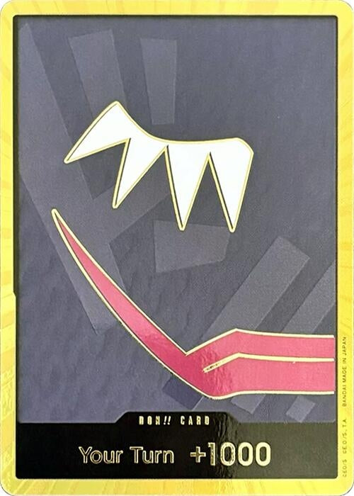 DON!! Card (Rosinante) (Gold) (PRB-01)