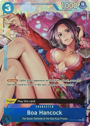 Boa Hancock (Premium Card Collection -Best Selection Vol. 2-) (ST03-013) (One Piece Promotion Cards)