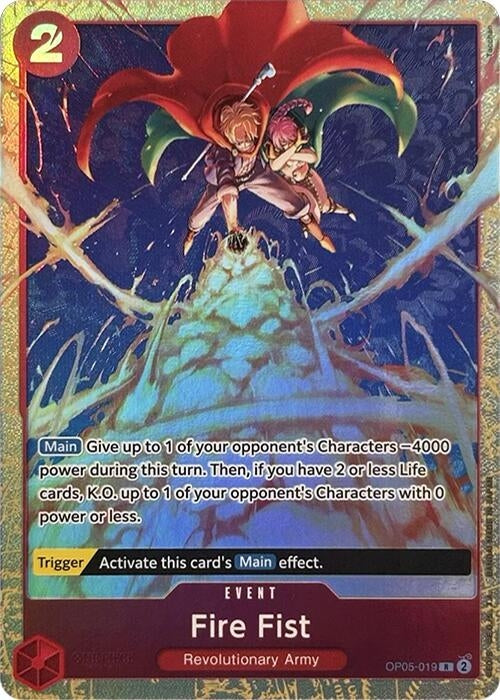 Fire Fist (Premium Card Collection -Best Selection Vol. 2-) (OP05-019) (One Piece Promotion Cards)