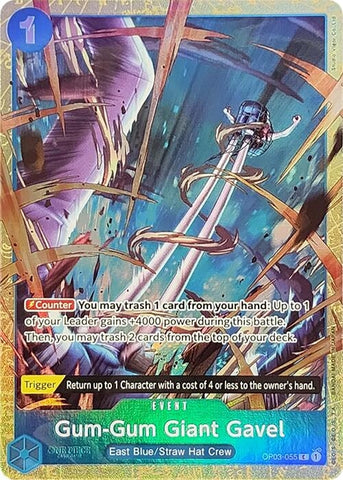 Gum-Gum Giant Gavel (Premium Card Collection -Best Selection Vol. 2-) (OP03-055) (One Piece Promotion Cards)