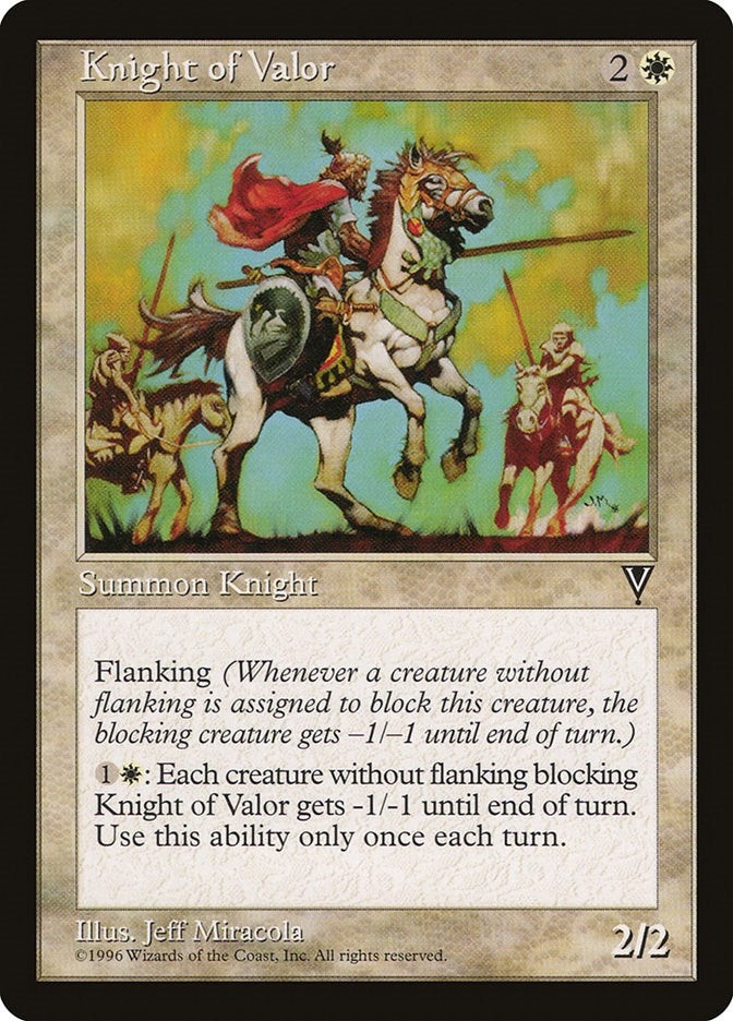 Image for Knight of Valor [Visions]