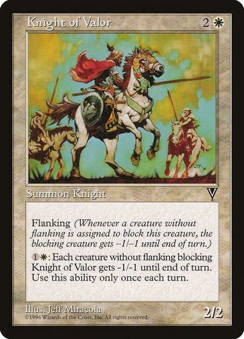 Image for Knight of Valor [Visions]