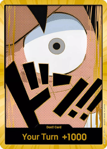 DON!! Card (Luffy) (Gold) (PRB-01)