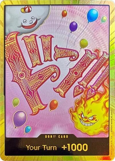 DON!! Card (Big Mom) (Gold) (PRB-01)