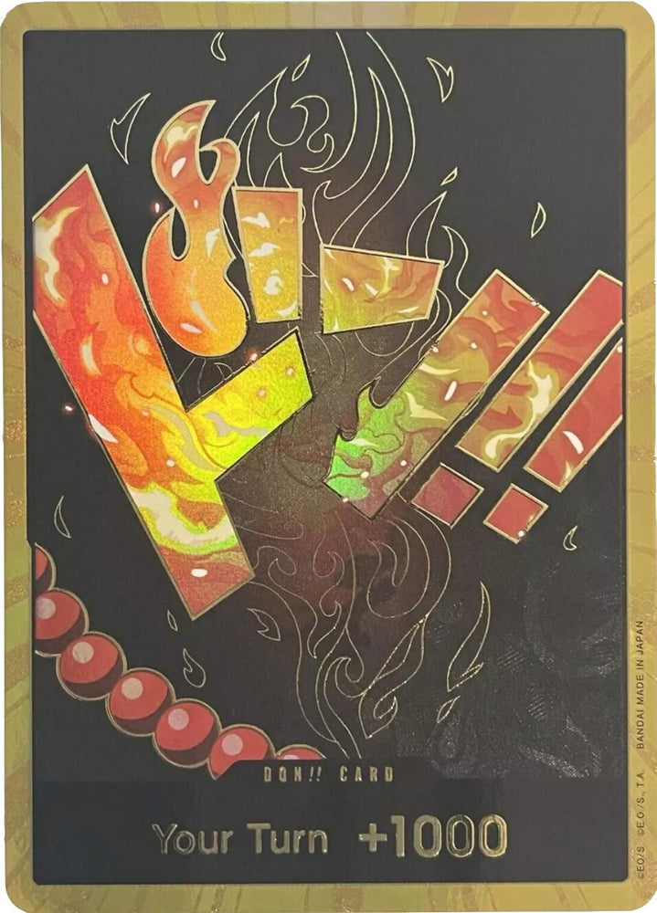 DON!! Card (Ace) (Gold) (PRB-01)