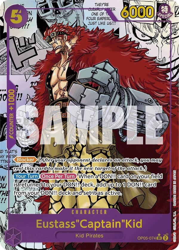 Eustass"Captain"Kid (OP05-074) (Manga) (OP05-074) (PRB-01)
