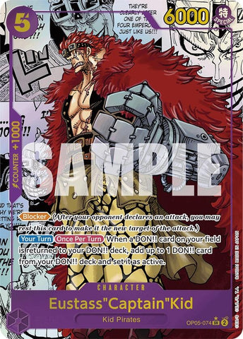 Eustass"Captain"Kid (OP05-074) (Manga) (OP05-074) (PRB-01)