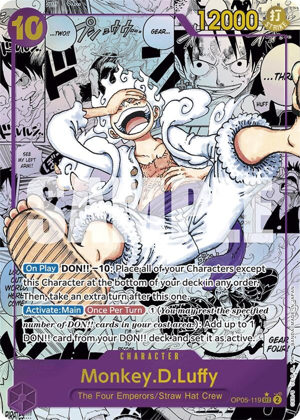 Monkey.D.Luffy (OP05-119) (Manga) (OP05-119) (PRB-01)