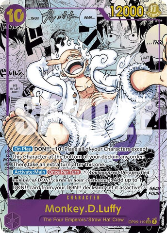Monkey.D.Luffy (OP05-119) (Manga) (OP05-119) (PRB-01)