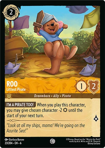 Image for Roo - Littlest Pirate (23/204) - Disney Lorcana