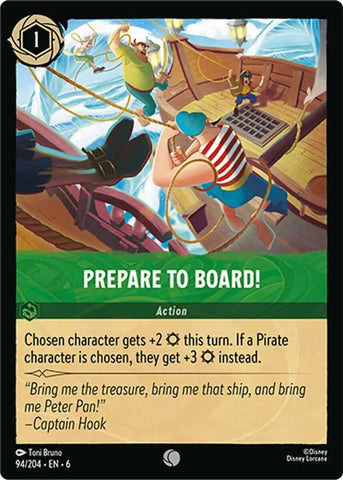 Image for Prepare to Board! (94/204) - Disney Lorcana