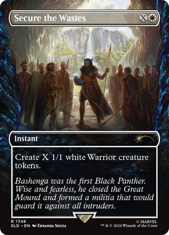 Image for Secure the Wastes (Rainbow Foil) (1748) [Secret Lair Drop Series]