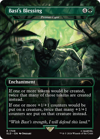 Image for Bast's Blessing - Primal Vigor (1749) [Secret Lair Drop Series]