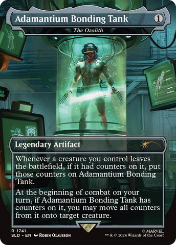 Image for Adamantium Bonding Tank - The Ozolith (Rainbow Foil) (1741) [Secret Lair Drop Series]