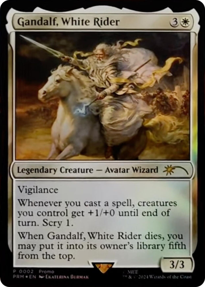 Image for Gandalf, White Rider (2) [Unique and Miscellaneous Promos]