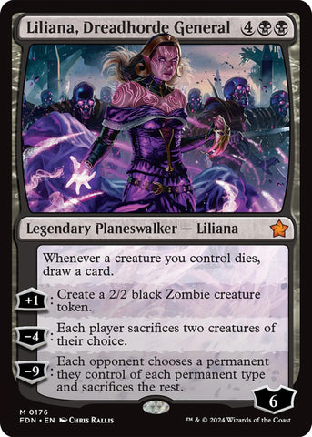 Image for Liliana, Dreadhorde General (176) [Foundations]
