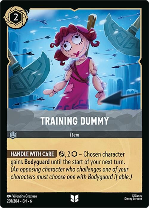 Image for Training Dummy (201/204) - Disney Lorcana