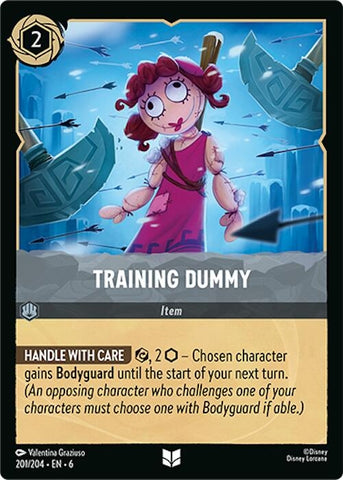 Image for Training Dummy (201/204) - Disney Lorcana