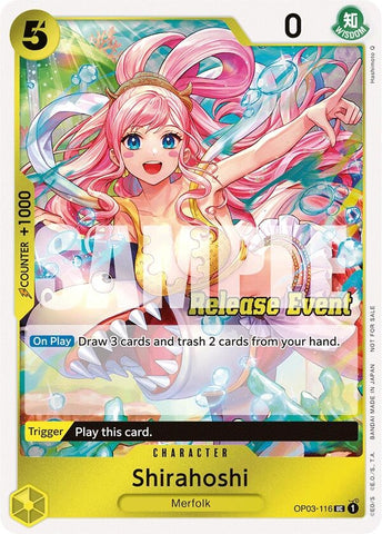 Image for Shirahoshi (ST15 - ST20 Release Event Winner Pack) (OP03-116) (One Piece Promotion Cards) - One Piece Card Game