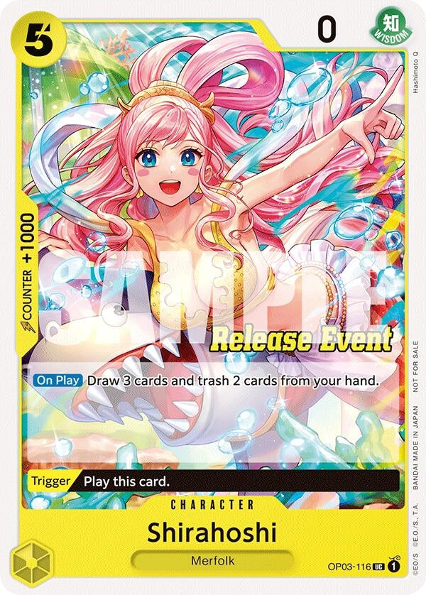 Image for Shirahoshi (ST15 - ST20 Release Event Pack) (OP03-116) (One Piece Promotion Cards) - One Piece Card Game