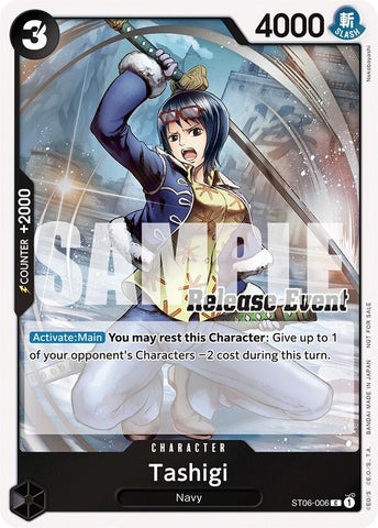 Image for Tashigi (ST15 - ST20 Release Event Winner Pack) (ST06-006) (One Piece Promotion Cards) - One Piece Card Game