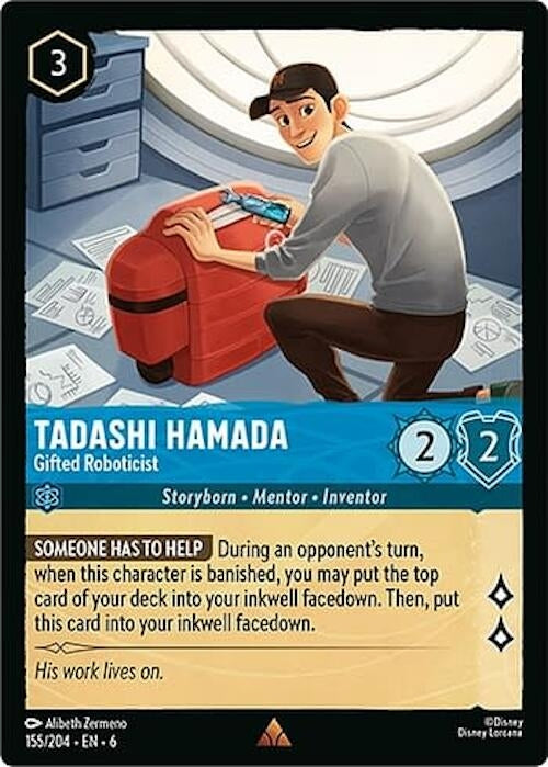 Image for Tadashi Hamada - Gifted Roboticist (155/204) - Disney Lorcana