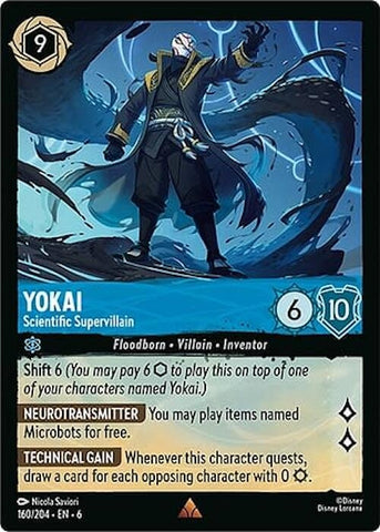 Image for Yokai - Scientific Supervillain (160/204) - Disney Lorcana