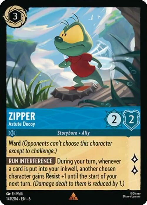Image for Zipper - Astute Decoy (141/204) - Disney Lorcana