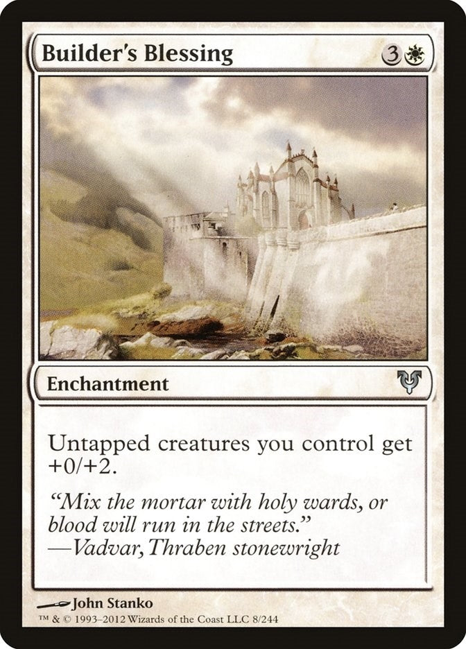 Image for Builder's Blessing (8) [Avacyn Restored]