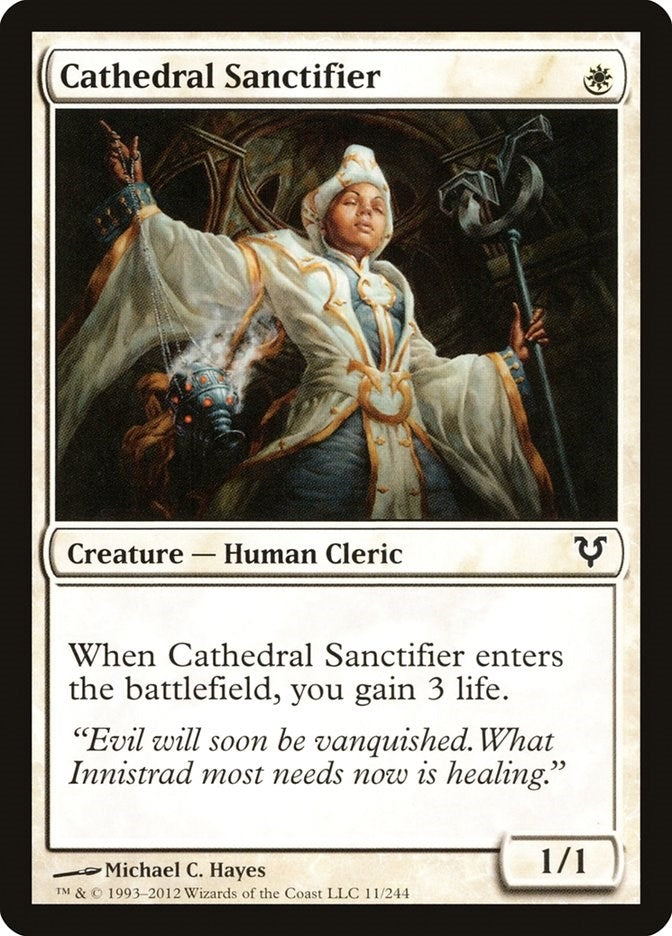Image for Cathedral Sanctifier (11) [Avacyn Restored]