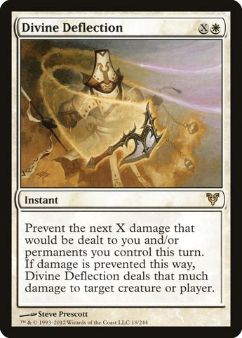 Image for Divine Deflection (18) [Avacyn Restored]