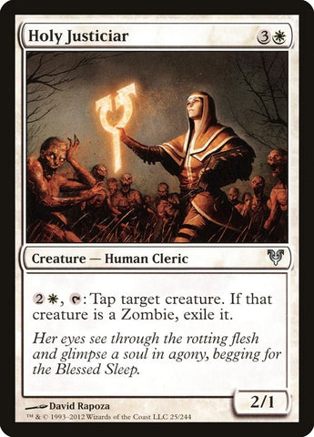 Image for Holy Justiciar (25) [Avacyn Restored]