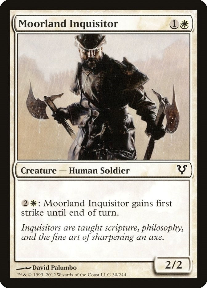 Image for Moorland Inquisitor (30) [Avacyn Restored]