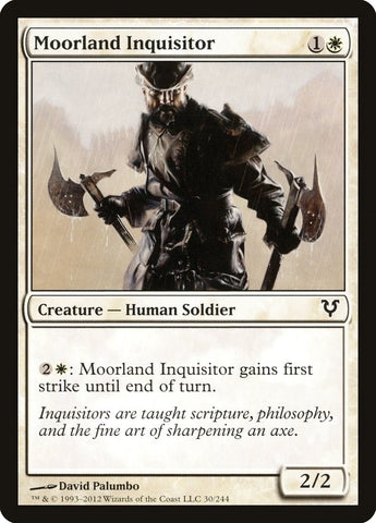 Image for Moorland Inquisitor (30) [Avacyn Restored]