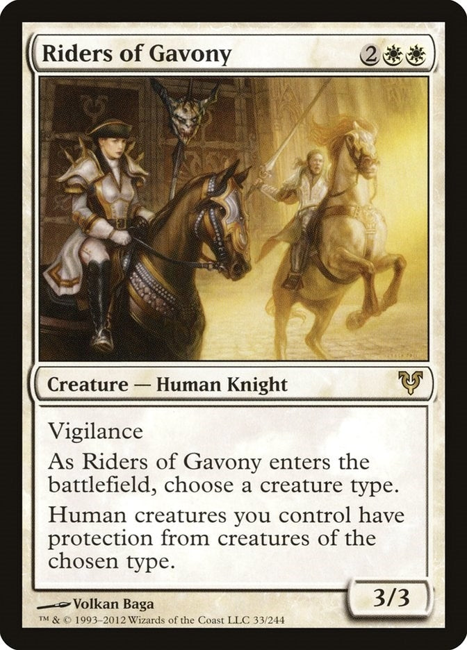 Image for Riders of Gavony (33) [Avacyn Restored]