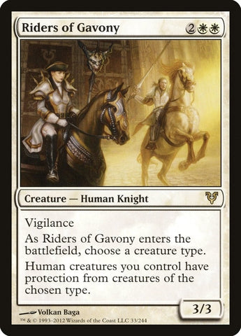 Image for Riders of Gavony (33) [Avacyn Restored]