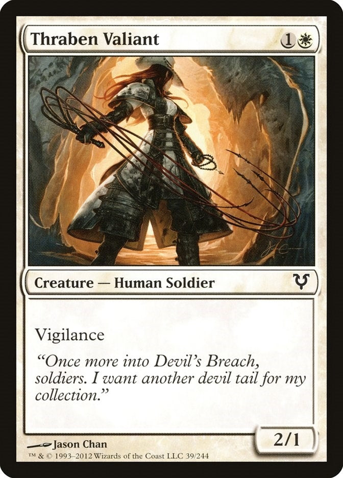 Image for Thraben Valiant (39) [Avacyn Restored]