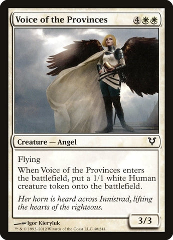 Image for Voice of the Provinces (40) [Avacyn Restored]