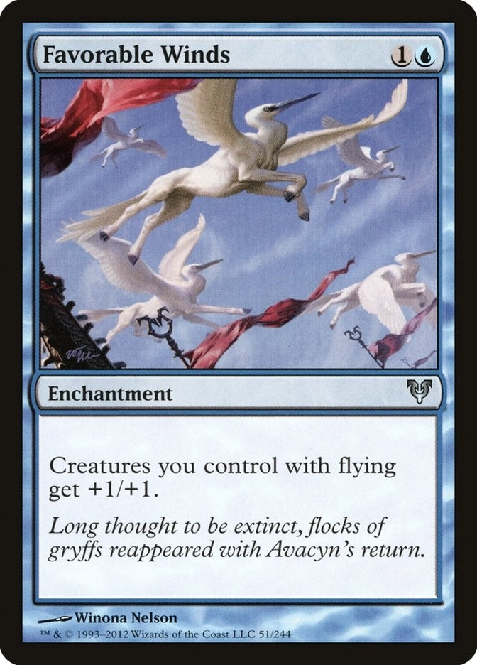 Image for Favorable Winds (51) [Avacyn Restored]