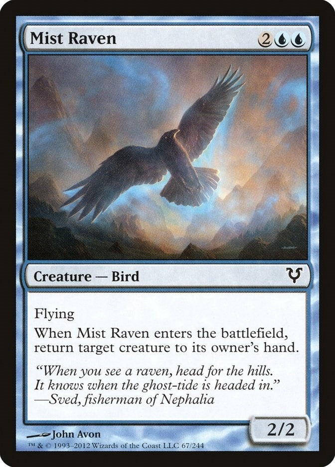 Image for Mist Raven (67) [Avacyn Restored]