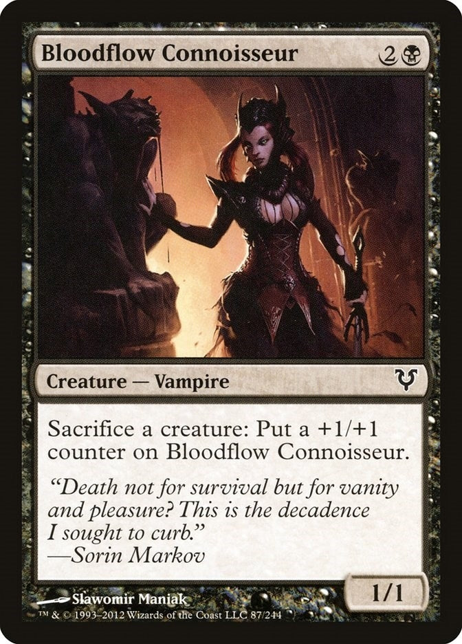 Image for Bloodflow Connoisseur (87) [Avacyn Restored]